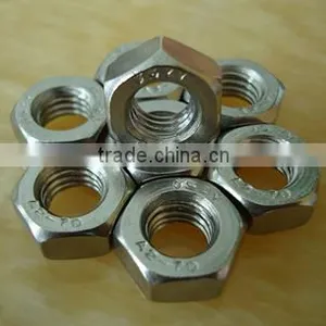 Din439 Hex Thin Nut With Cr3 Zinc Plated thumbnail-1