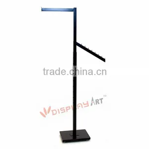 2 Arm Metal Foldable Clothes Rack thumbnail-1