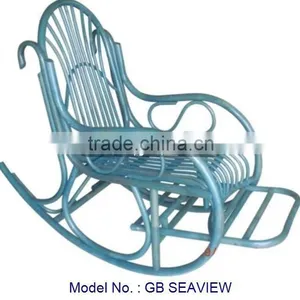 Simple Design Rattan Rocking Chair Home Furniture thumbnail-1