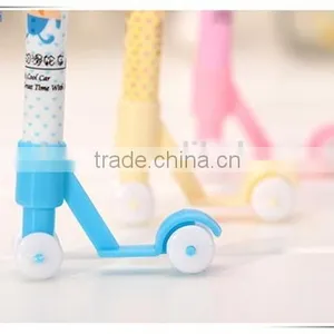 2015 Novelty Ballpoint Pen Cartoon Scooter Shape Pen for Kids thumbnail-6