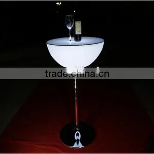 Led Glowing Skinny Coffee Table thumbnail-5