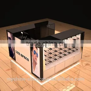 Customized Optical Display Cabinets Mall Kiosk for Sunglasse thumbnail-1
