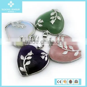 2015 Lucky Charm Love Sahped Pendant Necklace Jewelry Wholesale thumbnail-1
