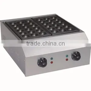 Electric Commerical Two Cast Irons , Bigger Size 4.5cm Holes Takoyaki Maker, Electric Takoyaki Maker/ Octopus Ball Maker thumbnail-1