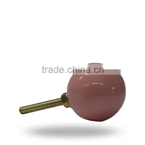 Acrylic Pink Round Knobs thumbnail-2