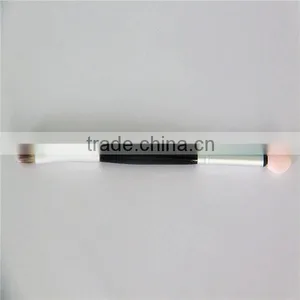 Double Sided Cosmetic Brush With Nylon Hair Makeup Brush,eyeshadow Brush thumbnail-4