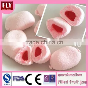 Pillow Shaped Soft Marshmallow Filled Fruit Jam thumbnail-1