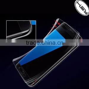 HUYSHE Full Cover Screen Protector For Samsung Galaxy S7 Edge Soft Anti Explosion TPU Film thumbnail-5