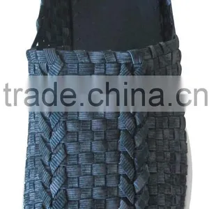 Customized Handmade Elastic Woven Shoes,women Slip-on Shoes,woven Shoes thumbnail-2