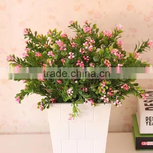 Flowers Mini Plants With Pot Artificial Plastic Flowers thumbnail-1