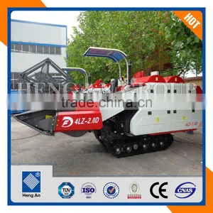Crawler Type Mini Grain Harvester With Driver Seat thumbnail-2