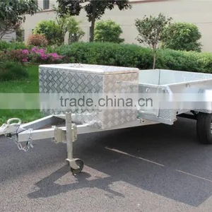 High Quality 2.5mm Aluminium Check Plate 1500x500x500mm Tool Box thumbnail-4