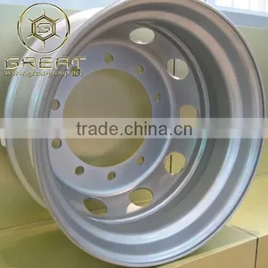 OEM Design of Steel Truck Tubeless Wheels 22.5x8.25 thumbnail-6