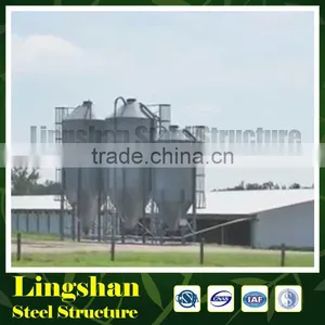 Galvanized Steel Chicken Farm Building for Sale thumbnail-1