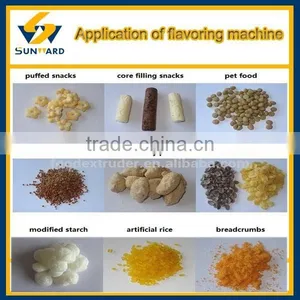 Automatic New Design Puffed Snack Relishing Machinery thumbnail-2