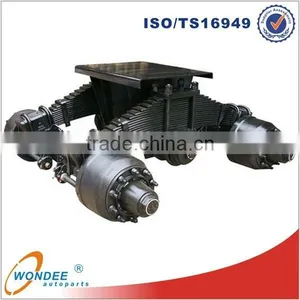 10 Hole Heavy Duty Trailer BPW Bogie Axle thumbnail-1