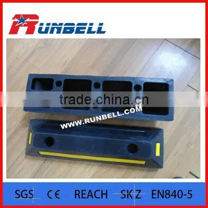 22" Rubber Road Hump Parking Stopper thumbnail-3