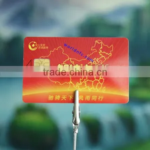 Blank Plastic Pvc Rewritable Memory IC Card With 5542 Chip thumbnail-2