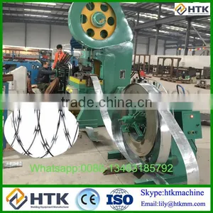 40t Press Razor Puching Machine, Full Line Razor Barbed Wire Making Machine Big Factory Passed SGS ISO thumbnail-2