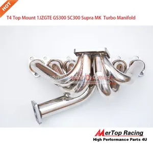 Mertop T4 TWIN SCROLL Turbo Manifold Fits Toyota 1JZ 1JZGE 1JZ JZA70 MK3 Engines thumbnail-4