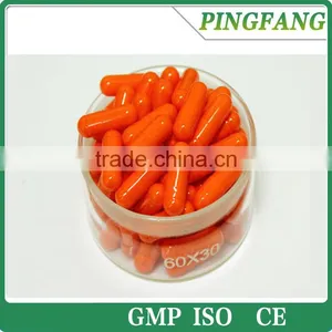 Top Quality All Orange Empty Capsule Size 00#,0#,1#,2#,3#,4# thumbnail-1