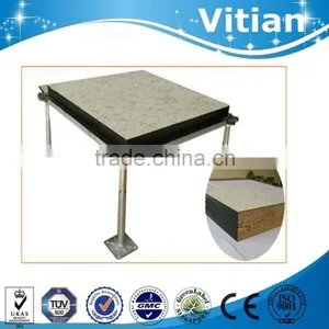 Vitian PVC Lamination Woodcore Panel Raised Access Floor for Data Center thumbnail-1