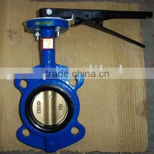 Cast Iron Wafer Type Butterfly Valve thumbnail-1