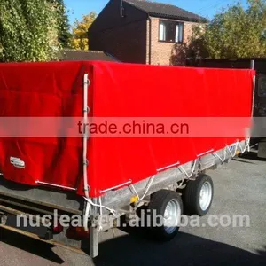 Heavy Duty PVC Tarpaulin for Truck Cover/ Truck Side Curtain thumbnail-4