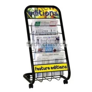 2015 New Multistep Newspaper Multi-tier Rack thumbnail-3