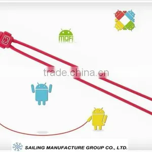 OEM Promotinal Hanging Silicone Mobile Phone Strap,promotional Cell Phone Straps for Iphone/MP3/bag/keychain thumbnail-2