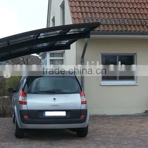 Good Waterproof Polycarbonate Sheet Roofing Metal Carport for 2 Car Shed thumbnail-1