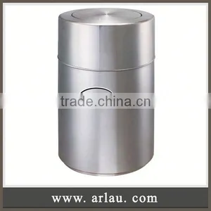Arlau Outdoor Dust Bin,Recycling Bin Dust Bin,Street Public Dustbin Waste Box thumbnail-1
