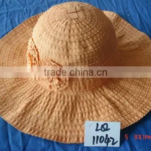 Lady Woven Decorative Straw Hat thumbnail-1