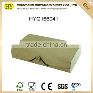 Cheap Birch Veneer Wood Packaging Box for Jewlery Wholesale thumbnail-1