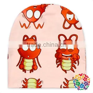 Adorable Soft Pink Crawfinsh Awesome Baby Hats thumbnail-1