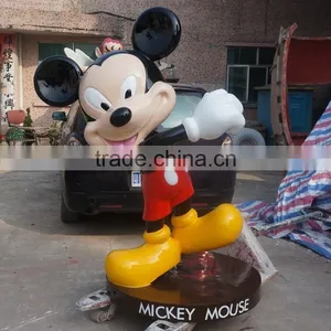 Fiberglass Cartoon Mickey Mouse Figure thumbnail-2