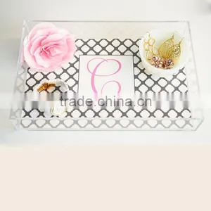 OEM Clear Acrylic Insert Paper Tray for Office Storage thumbnail-2