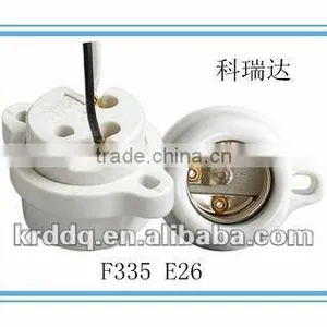 F335 E26 Electrical Ceramic Lamp Holder thumbnail-1