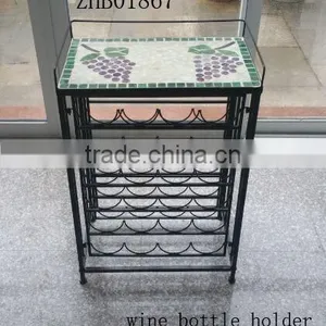 Home Decoration Display Metal Wine Rack thumbnail-1