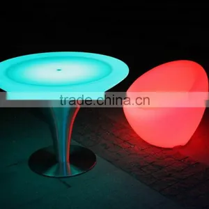 Remote Control Led Round Table Illuminated KDP-ET001 thumbnail-1