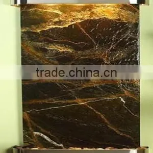 Hotel Restaurant Mall Unique Indoor Waterfall Glass Water Wall Fountain thumbnail-1