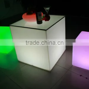 Modern Popular 16 Colors Changing Glowing Led Cube Tables thumbnail-3
