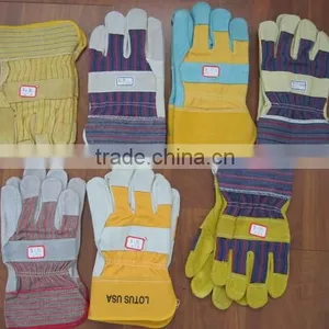 Natural Cow Leather Working Gloves thumbnail-1
