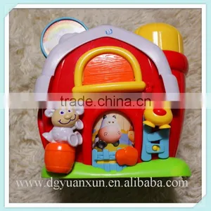 Baby Kids Activity Farm House From Dongguan Icti Factory High Quality Roler Plasy Farm House Toy for Kids thumbnail-3