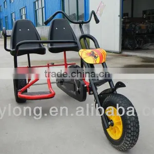 Latest Adult Double Seats Pedal Car With Adjustale Seat FTF150AB thumbnail-1