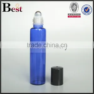 China Best Sellers 5ml 15ml 30ml Fancy Light Blue Cosmetic Perfume Glass Roll on Bottles Essential Oil Roll on Bottle thumbnail-2
