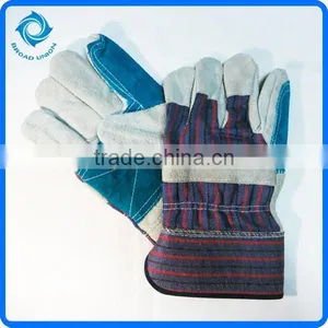 Reinforced Cow Split Working Leather Gloves thumbnail-1