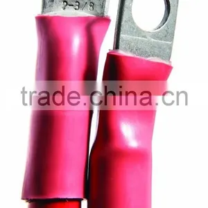 S80081 Red 3/8" Stud 18" Long 2Gauge Marine Battery Cable and Tinned Lug Assembly thumbnail-2