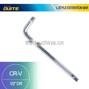 Mirror Surface CR-V 12.5mm Socket Ben Extention Rod,polishing CR-V Socket Rod,1/2" Bent Extension Rod thumbnail-1