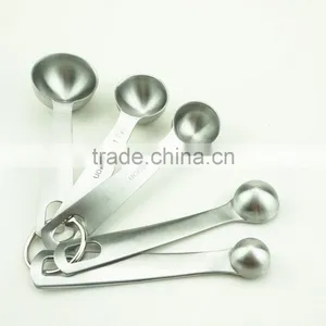 42139 6pcs Stainless Steel Nesting Measuring Cups and Spoons Set thumbnail-5